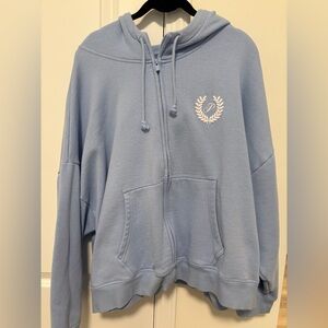 PINK Ivy Fleece Campus Full-Zip Hoodie